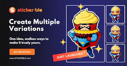 Stickerble: All-in-One AI Sticker App gallery image