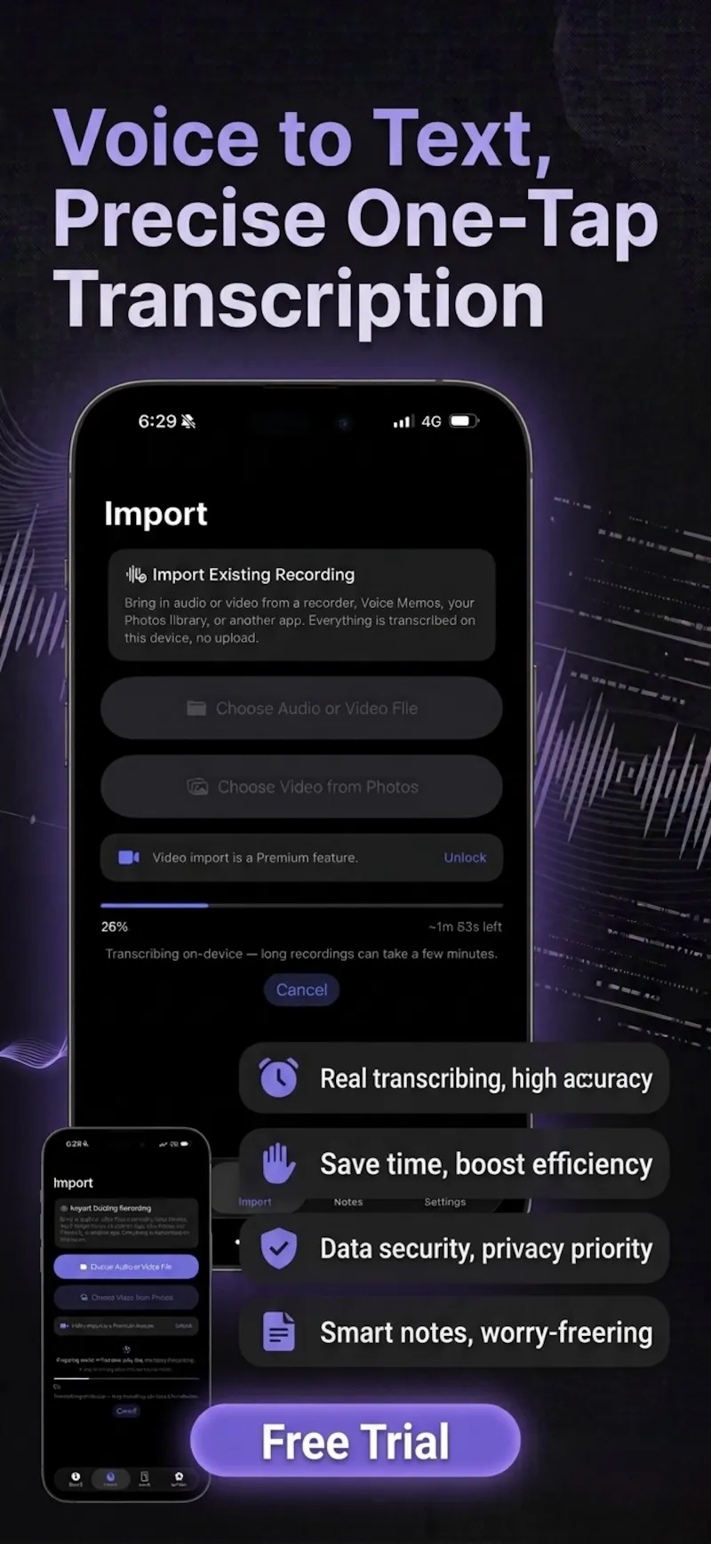 OffgridScribe screenshot 1