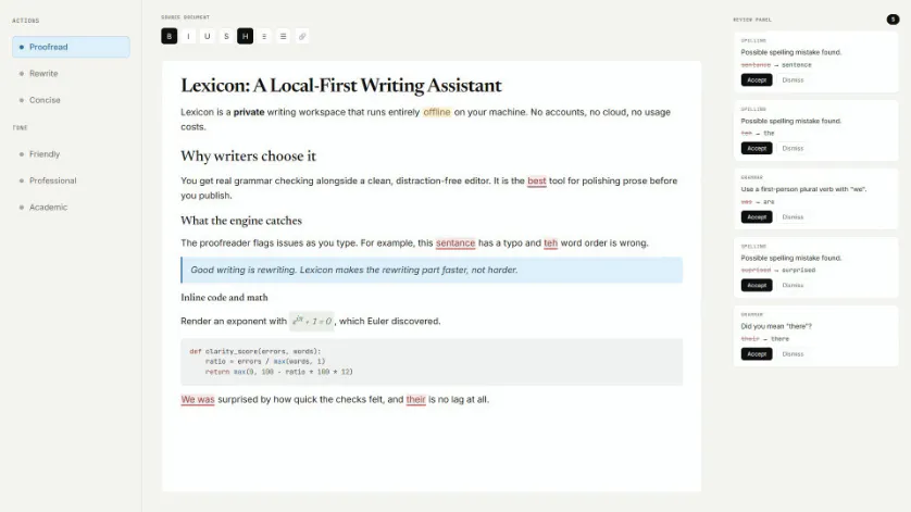 Lexicon gallery image