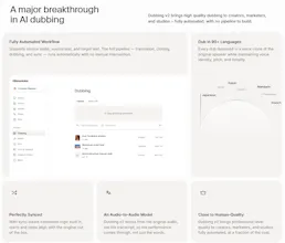 ElevenLabs Dubbing v2 gallery image