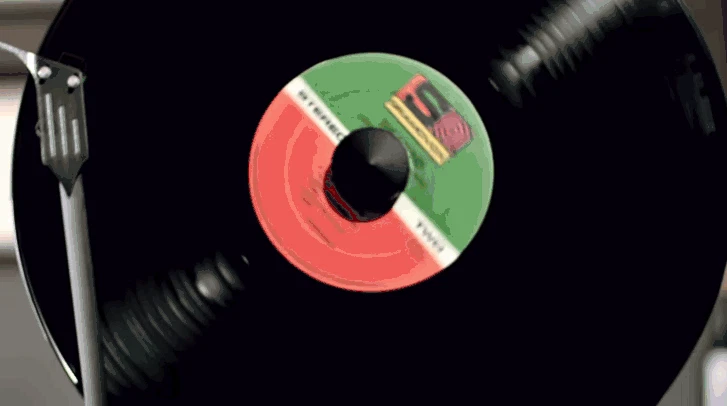 Floating Record™ Vertical Turntable