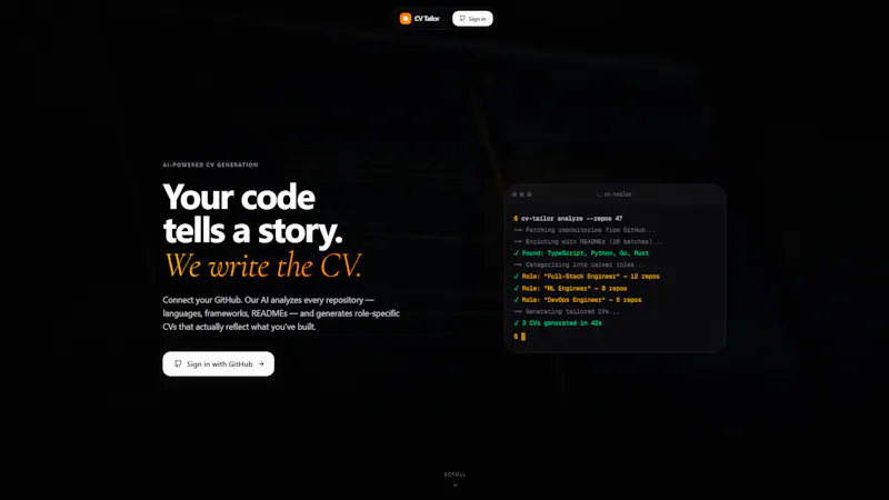 CV Tailor screenshot 6