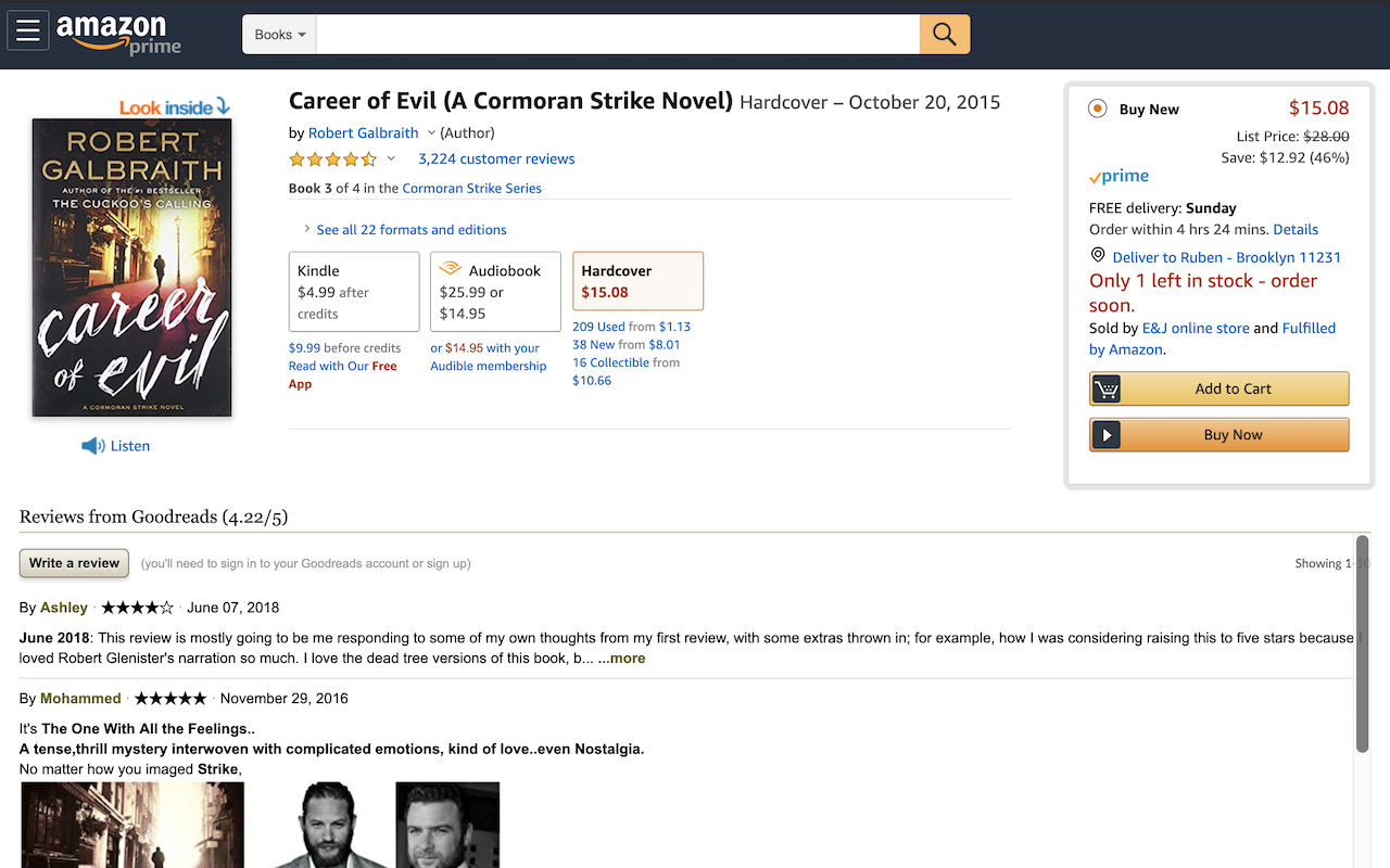 Goodreads for Amazon gallery image