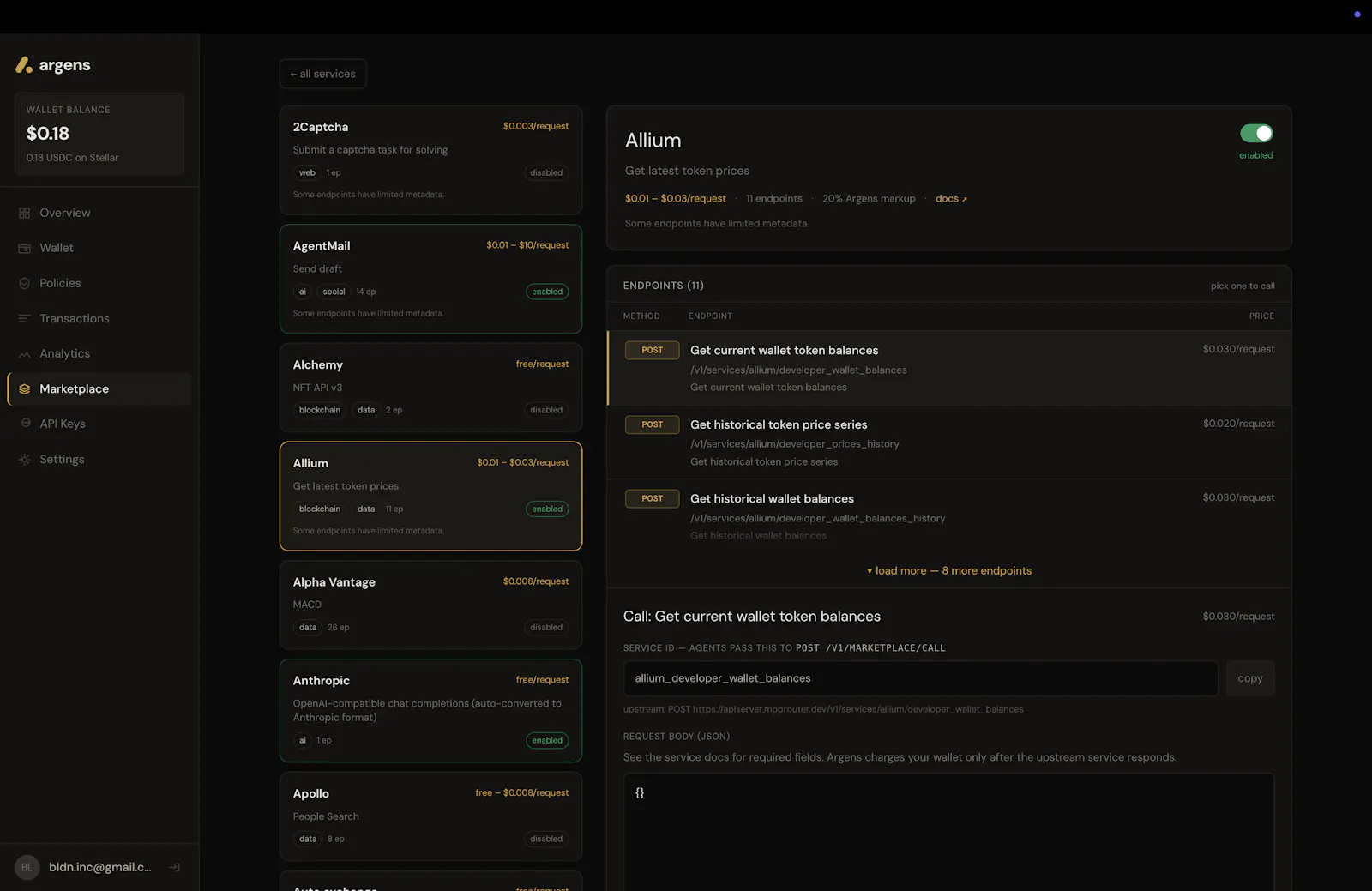 Argens screenshot 6