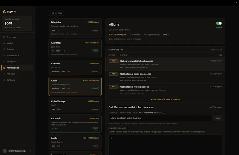 Argens screenshot 6