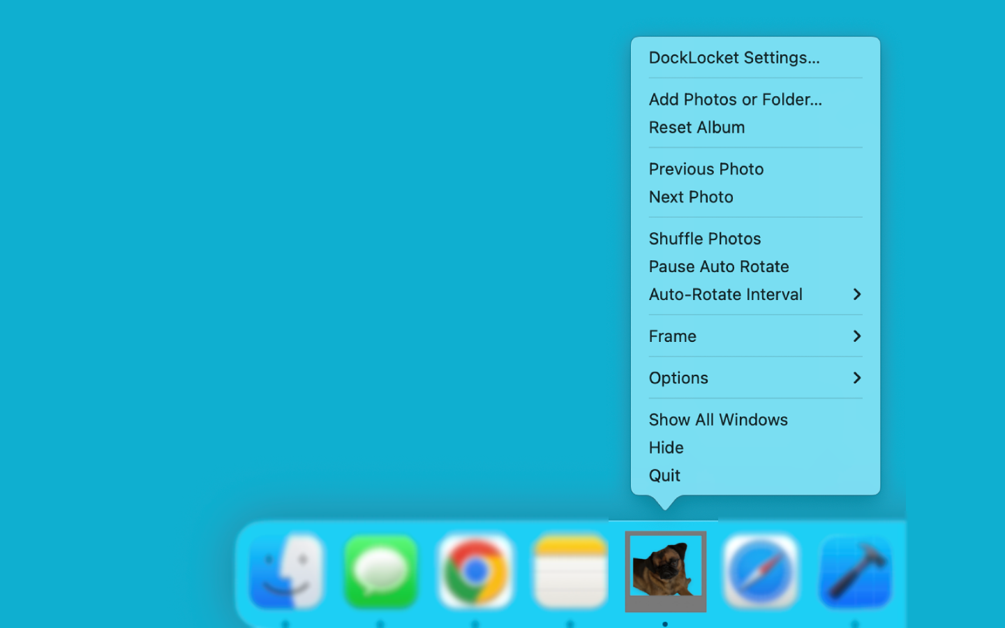 DockLocket - Screenshot 3 showing product features and functionality