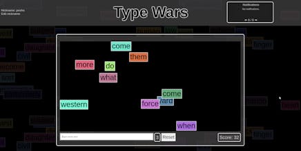 TypeWars.io gallery image