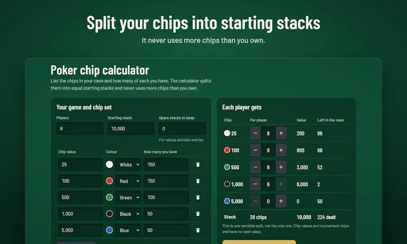Poker Night Clock screenshot 4
