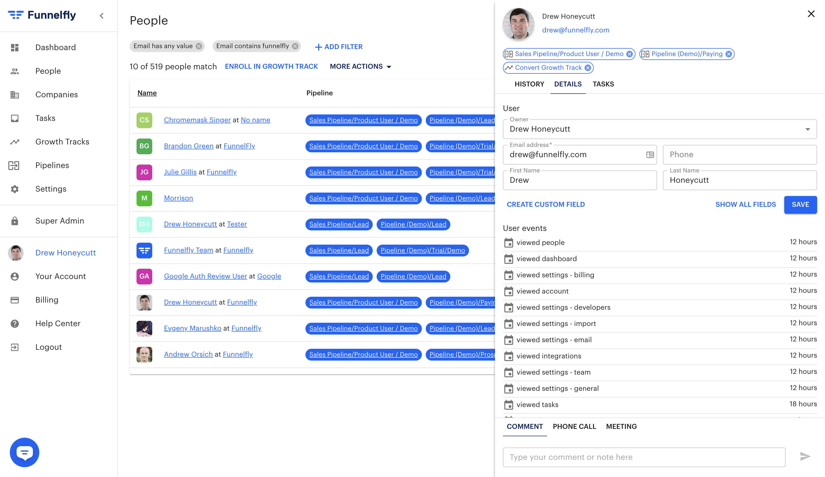 Funnelfly gallery image