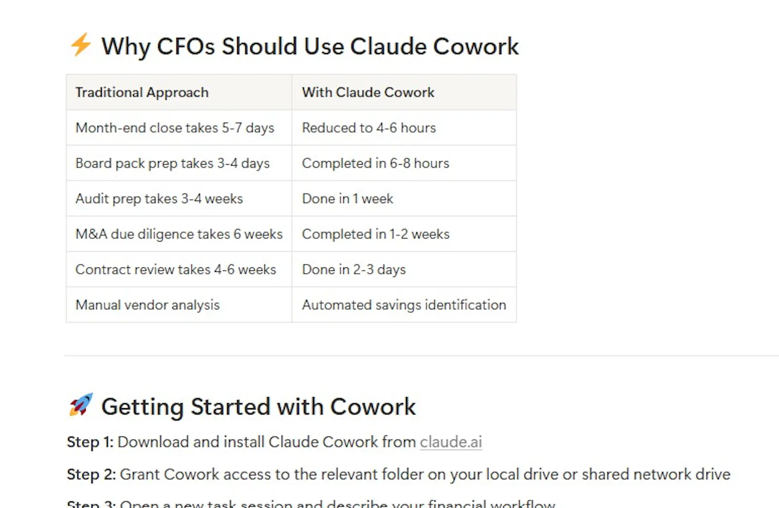 Claude Cowork for CFO screenshot 2