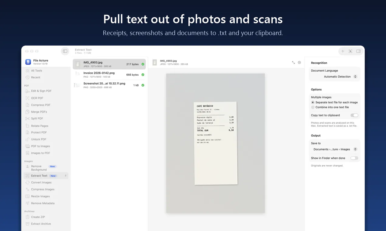 File Acture gallery image