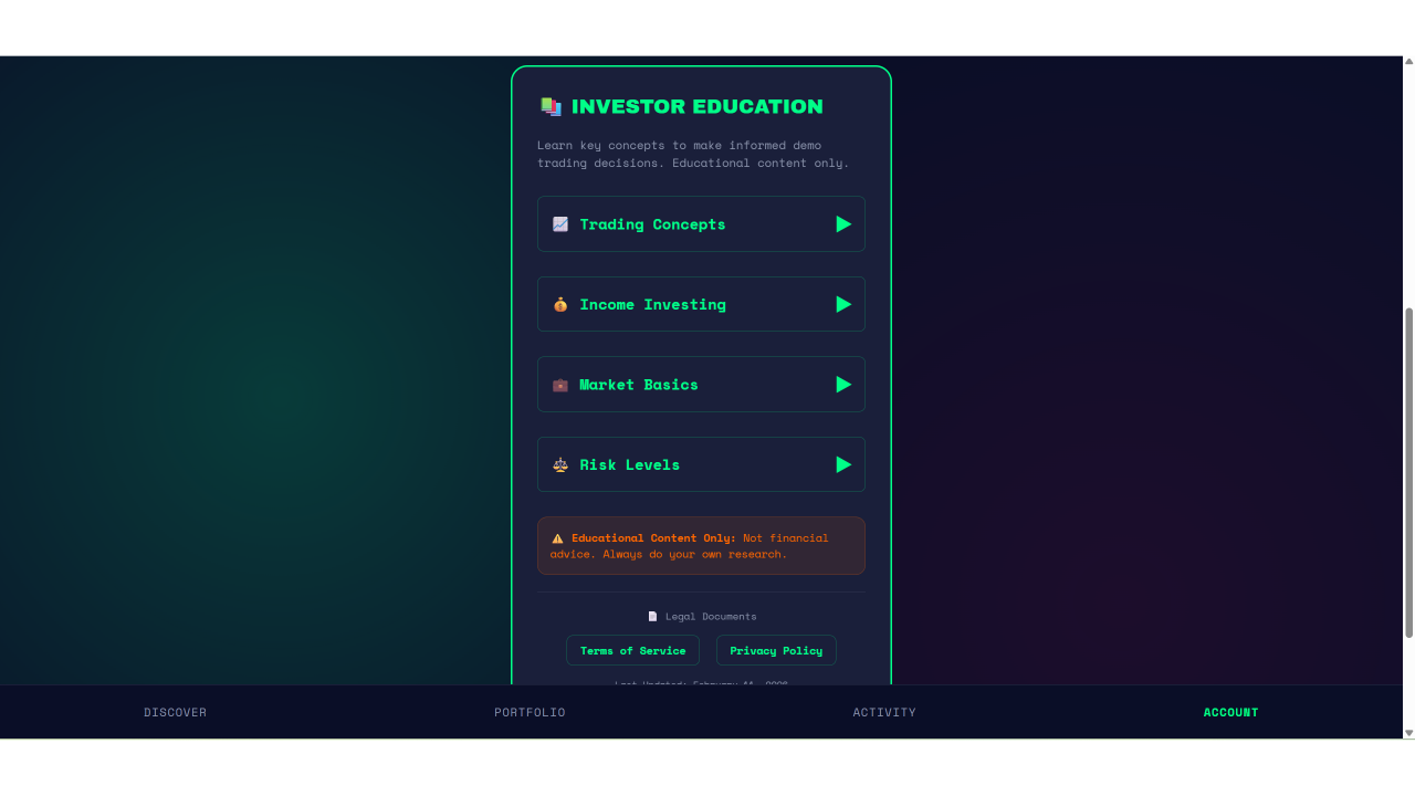 InvestSwipe gallery image