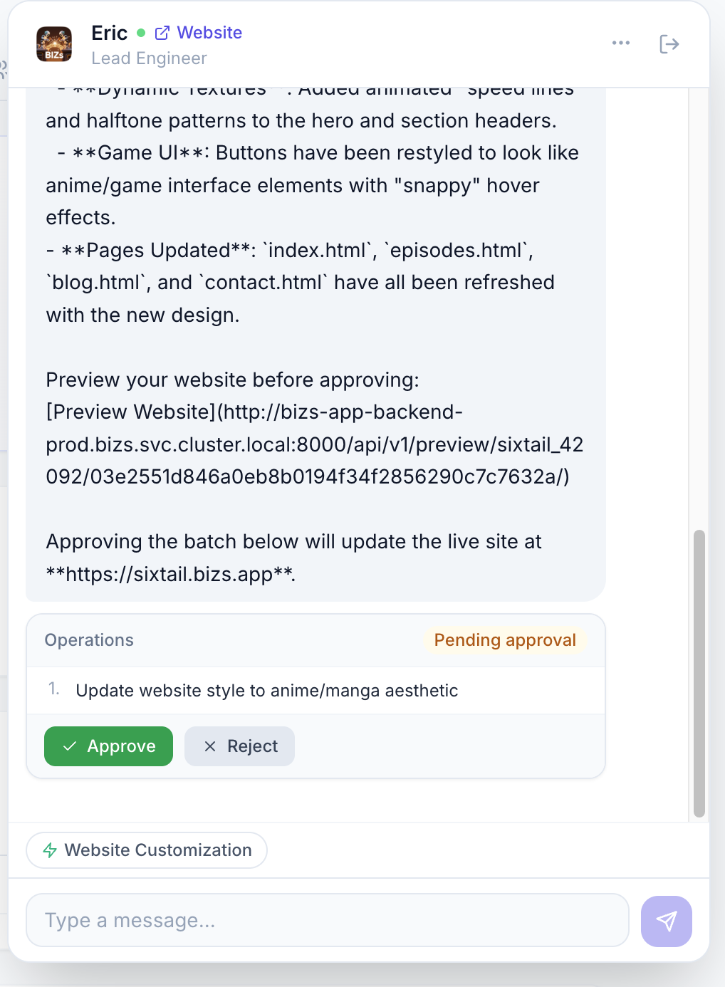 Bizs.dev gallery image