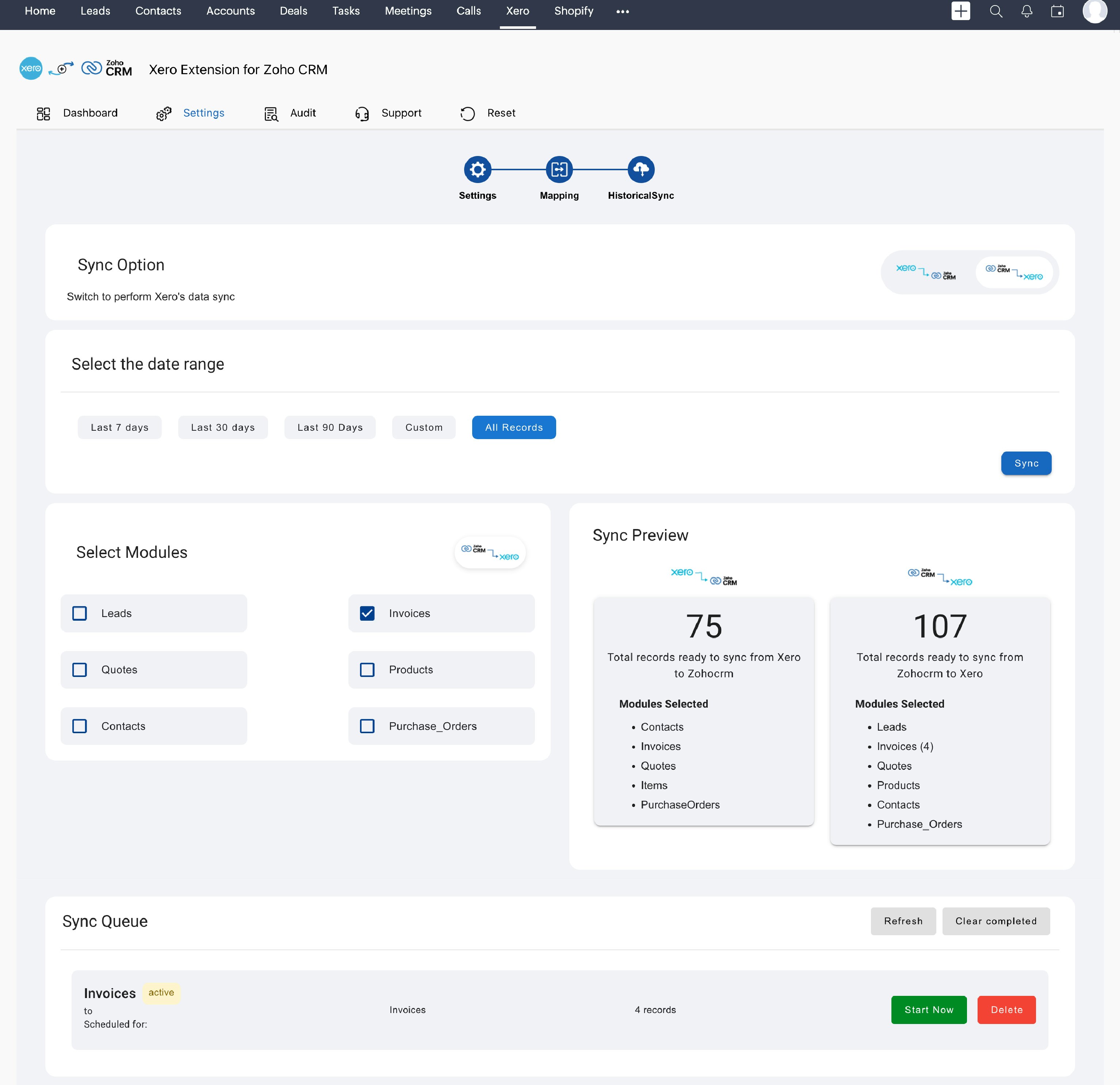 Xero Bi-Directional for Zoho CRM gallery image