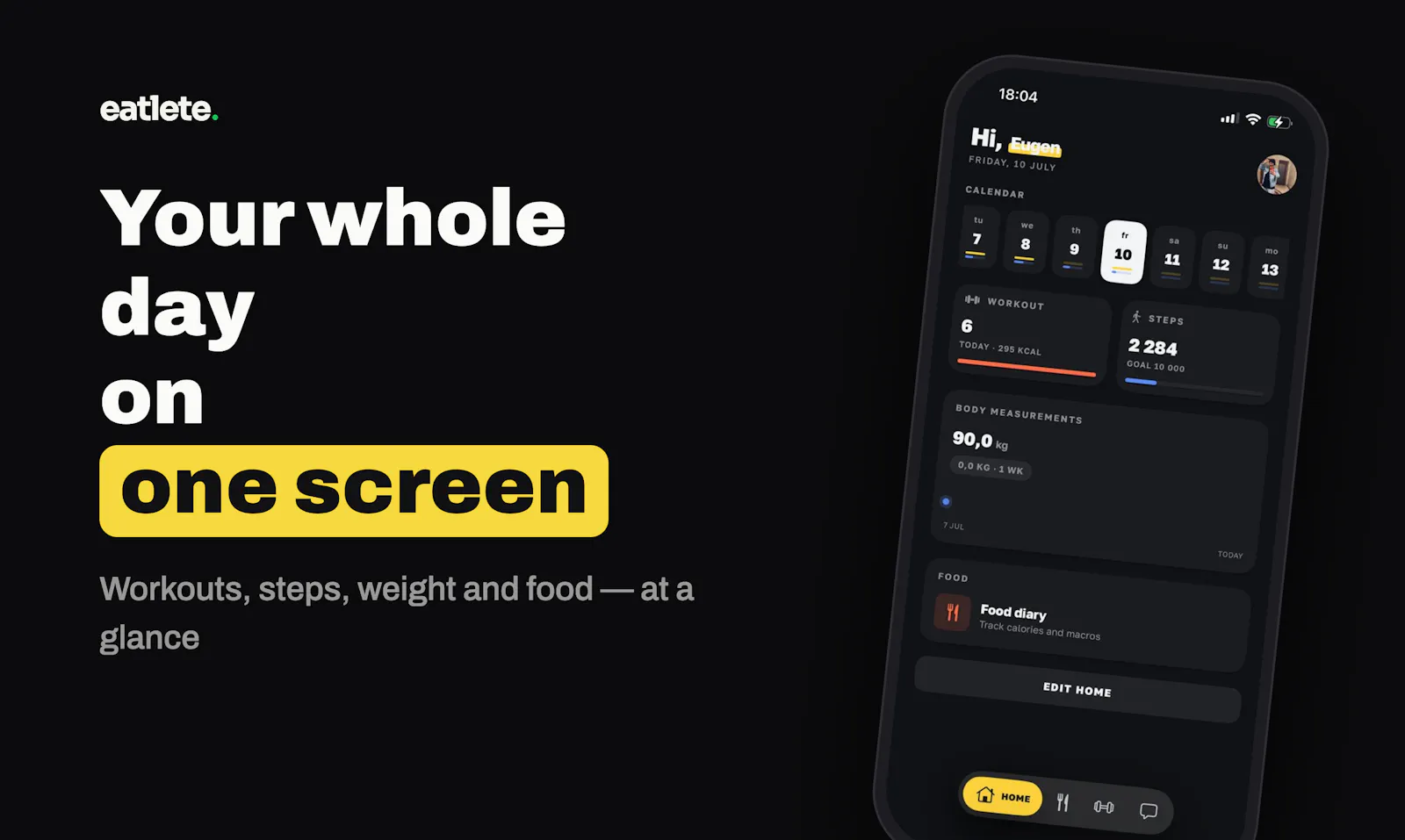 eatlete screenshot 3