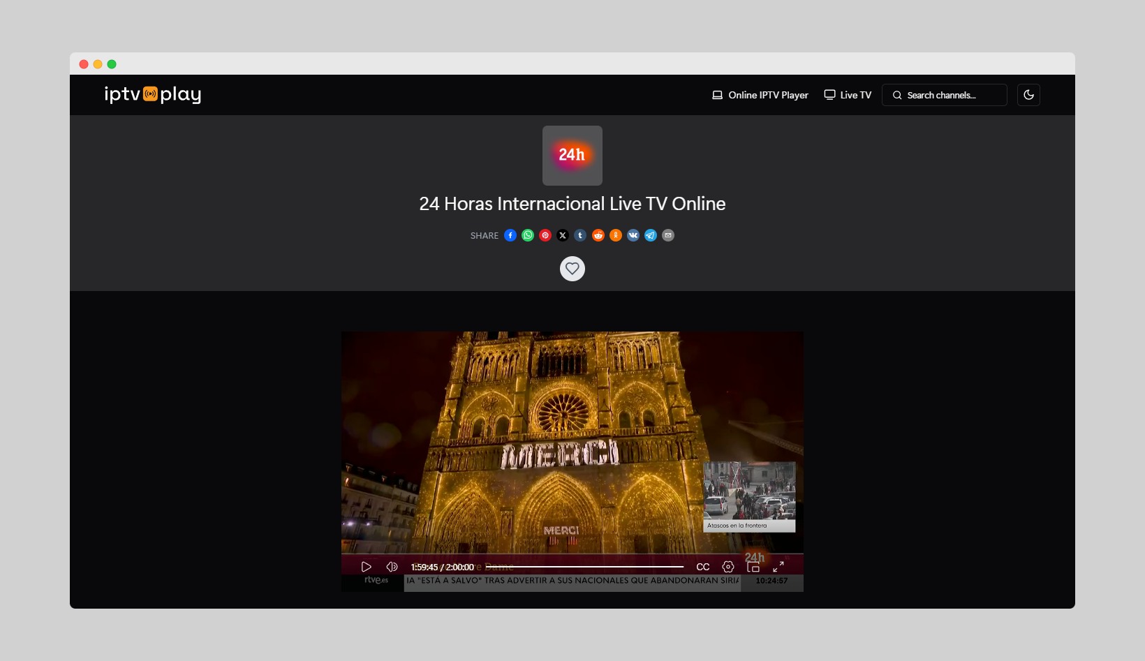 IPTV PLAY | Free Online IPTV Web Player gallery image