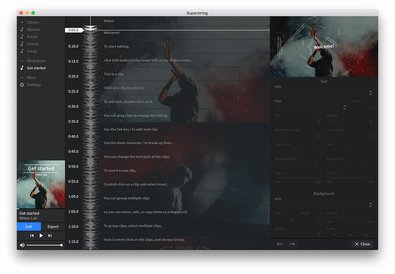 Superstring gallery image