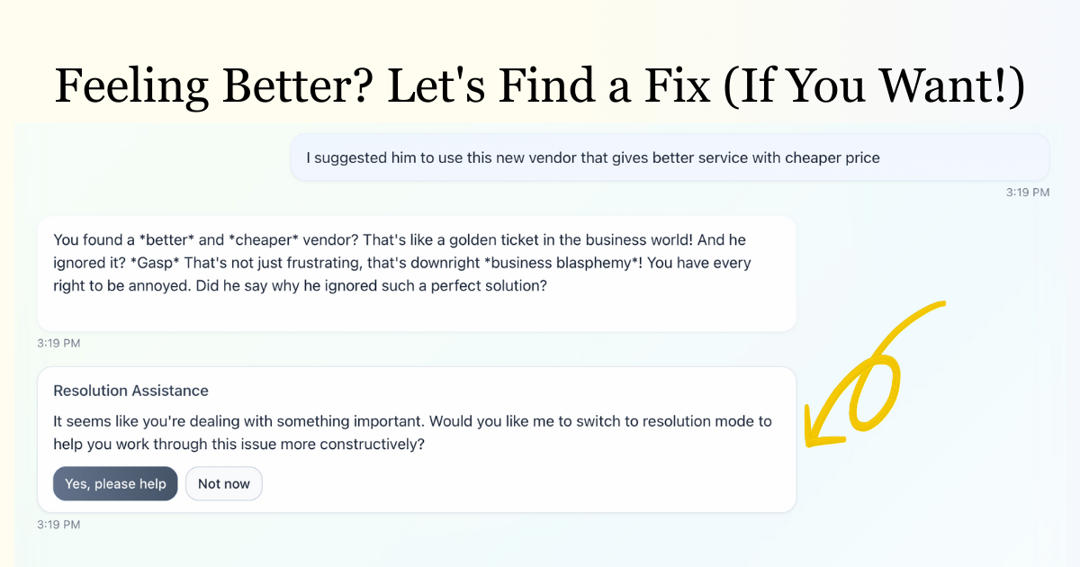 Venting Space | CurhatPal gallery image