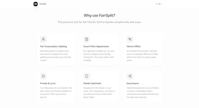 FairSplit gallery image