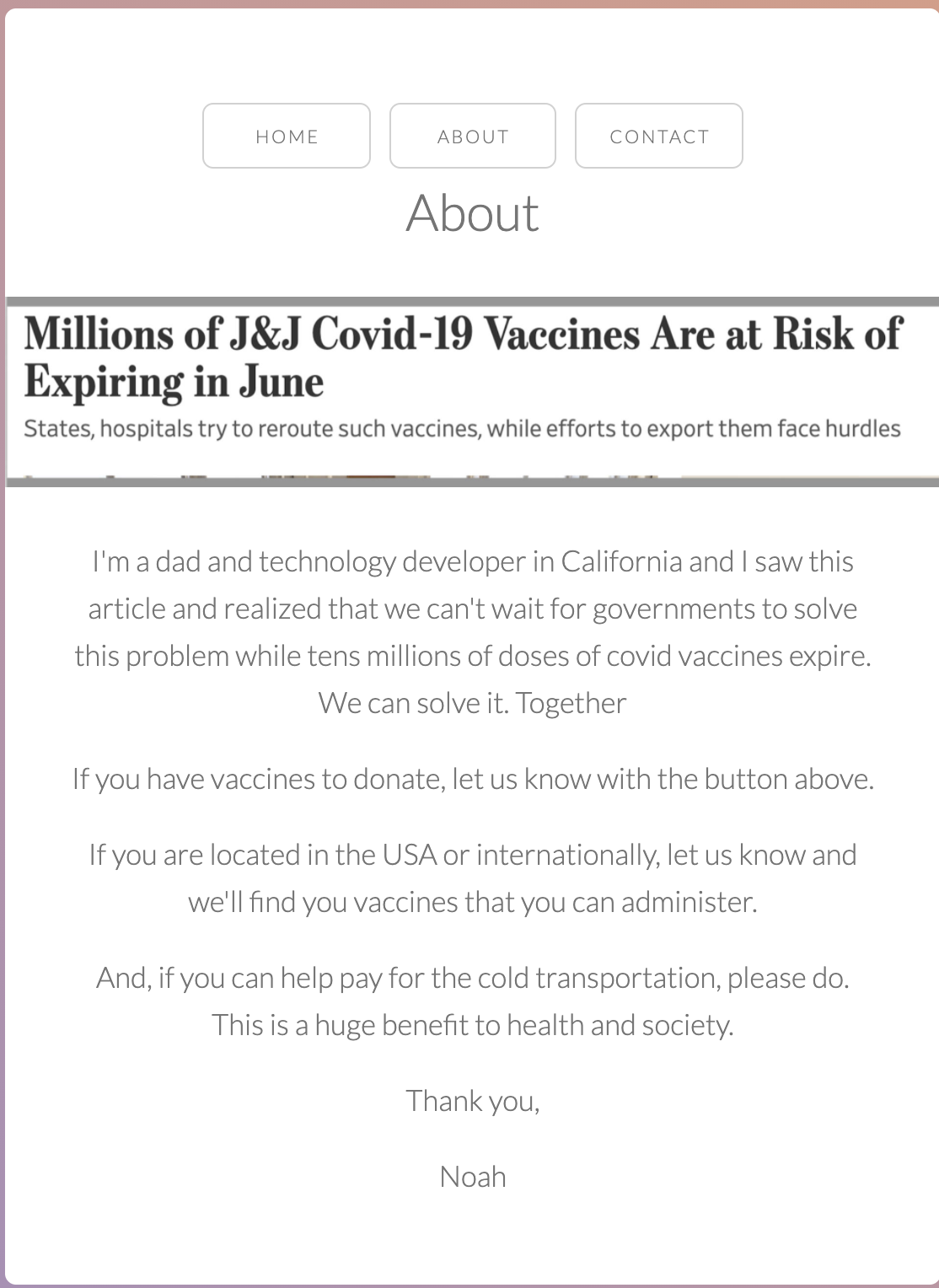 VaxExchange gallery image