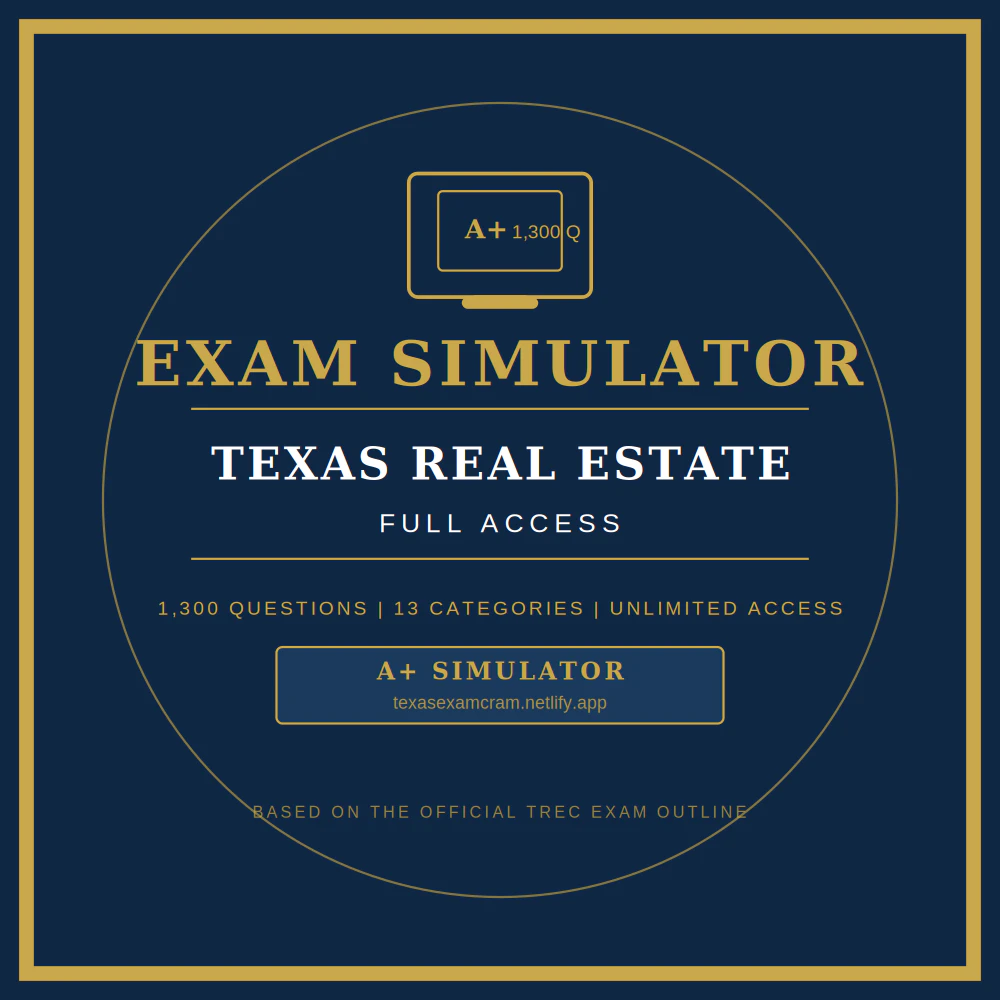 Texas Real Estate Exam Simulator