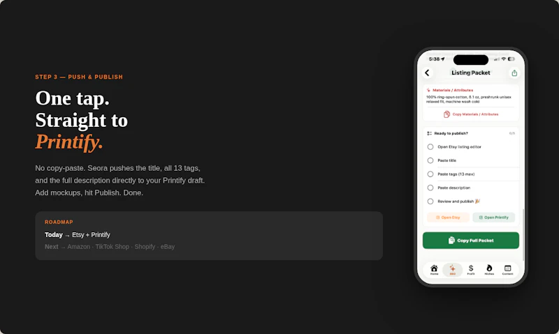 Seora AI screenshot 4