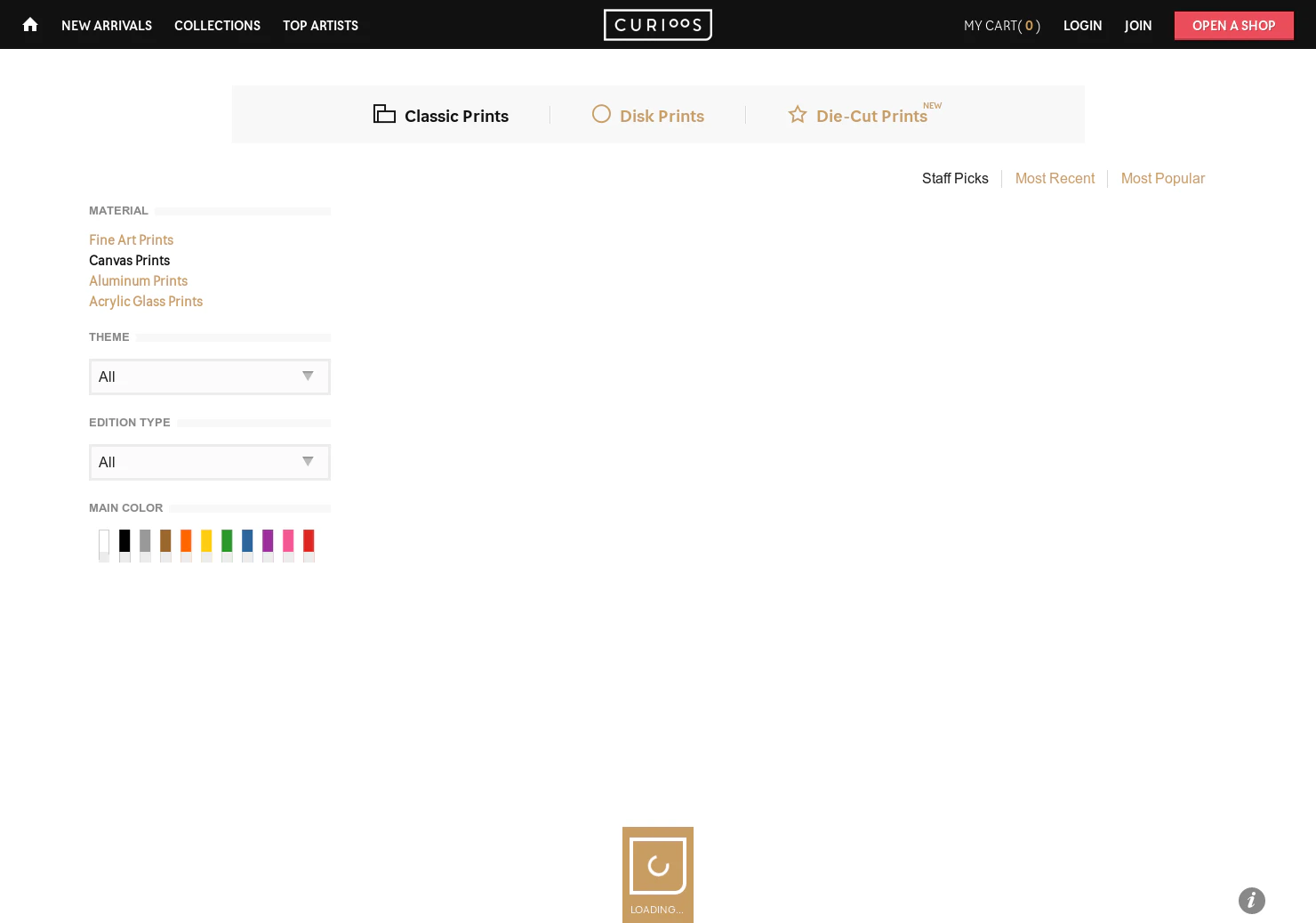 Curioos, new materials