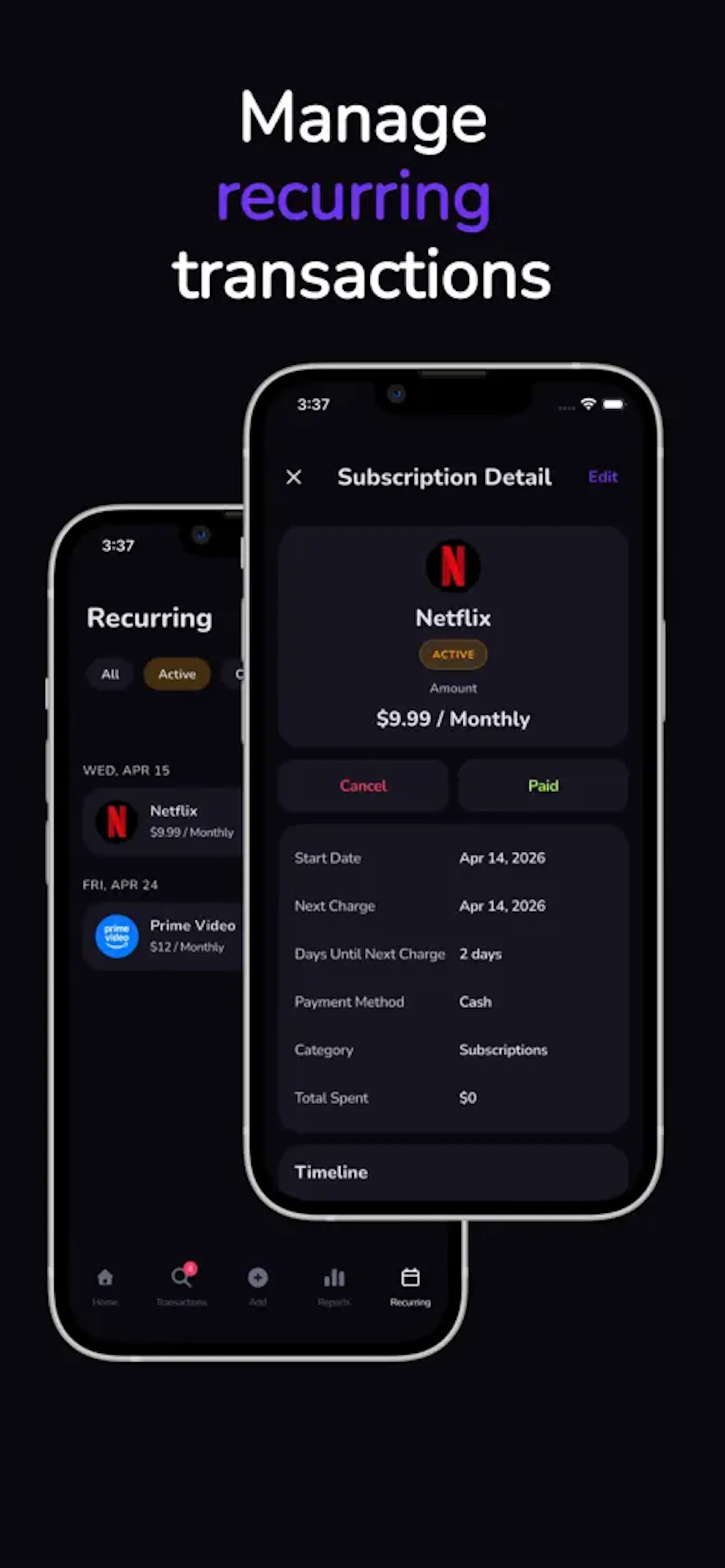 BudgetGo screenshot 3