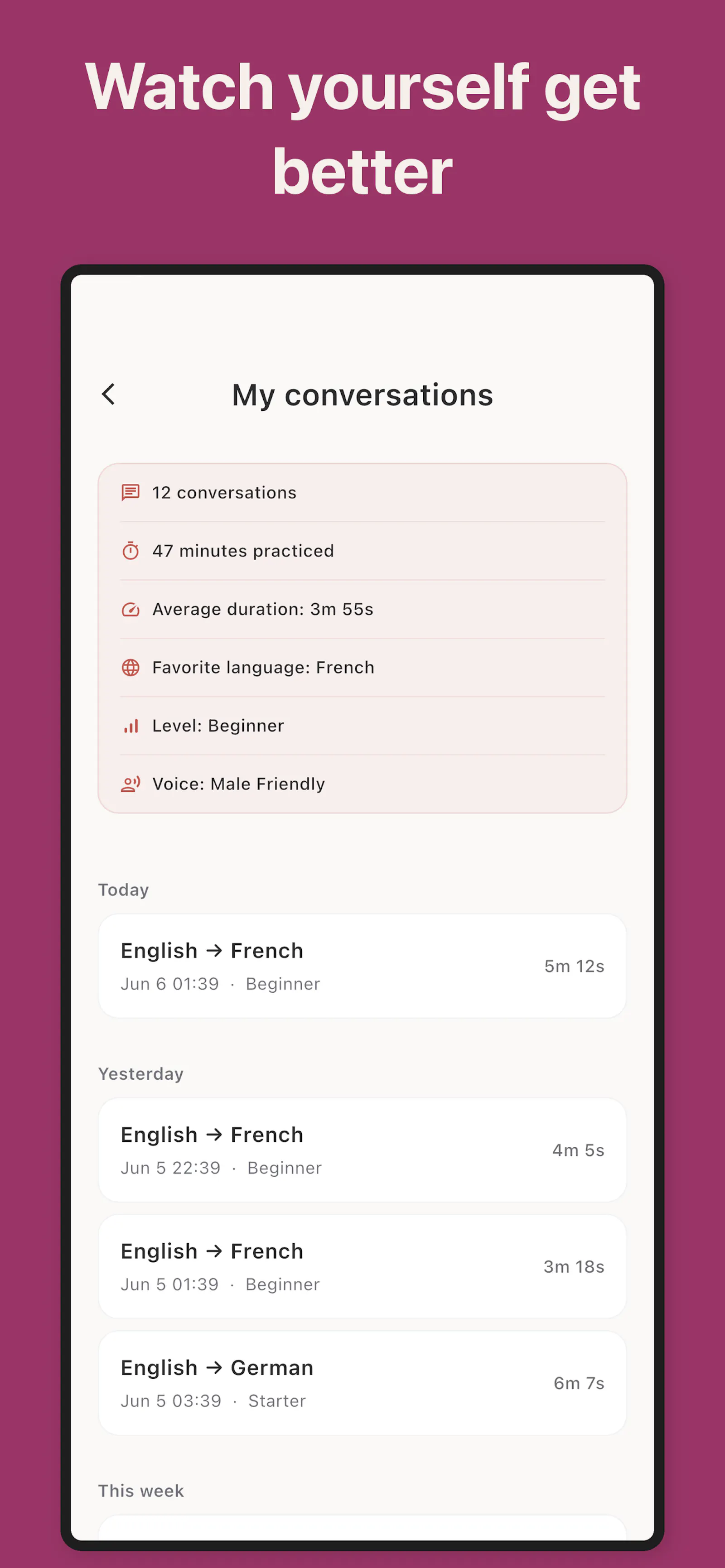 Mintza - Speak Languages screenshot 5