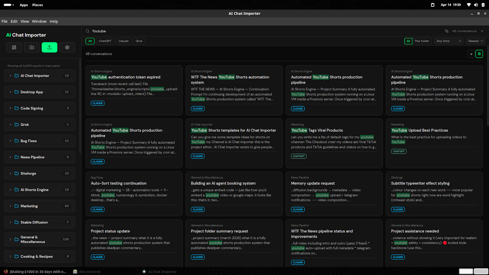 AI CHAT IMPORTER screenshot 4