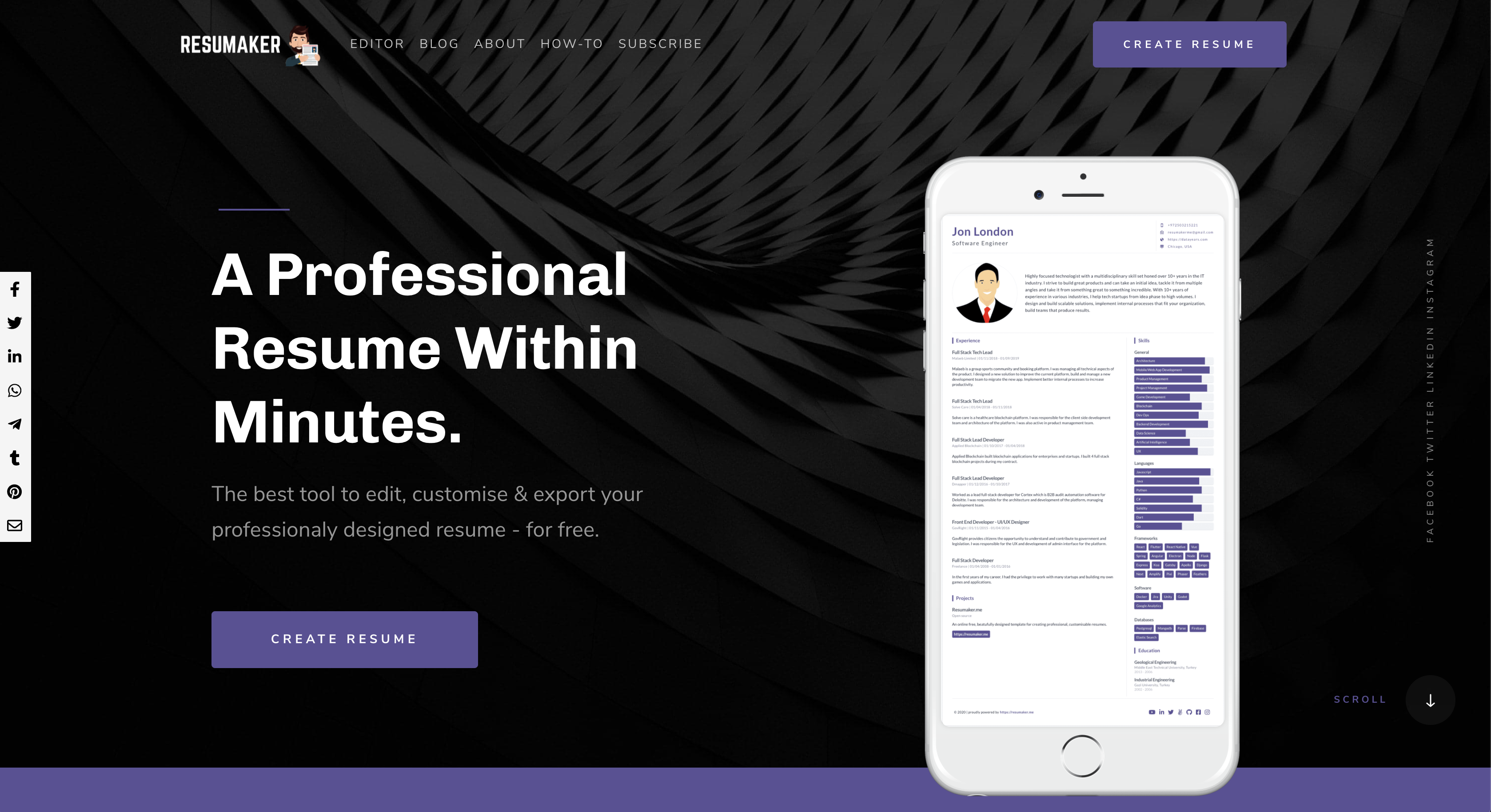 Resumaker gallery image