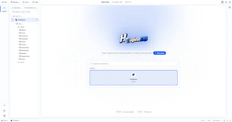 HuginnDB screenshot 4