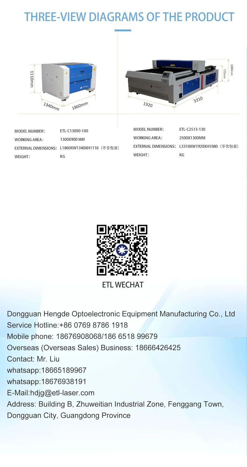Co2 Laser Cutting Machine ETL-C13090 screenshot 5