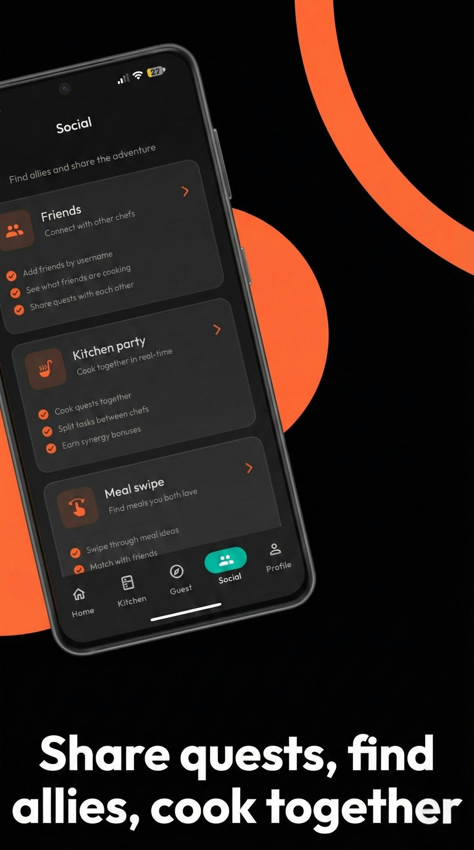Cook the Quest - Screenshot 4 showing product features and functionality