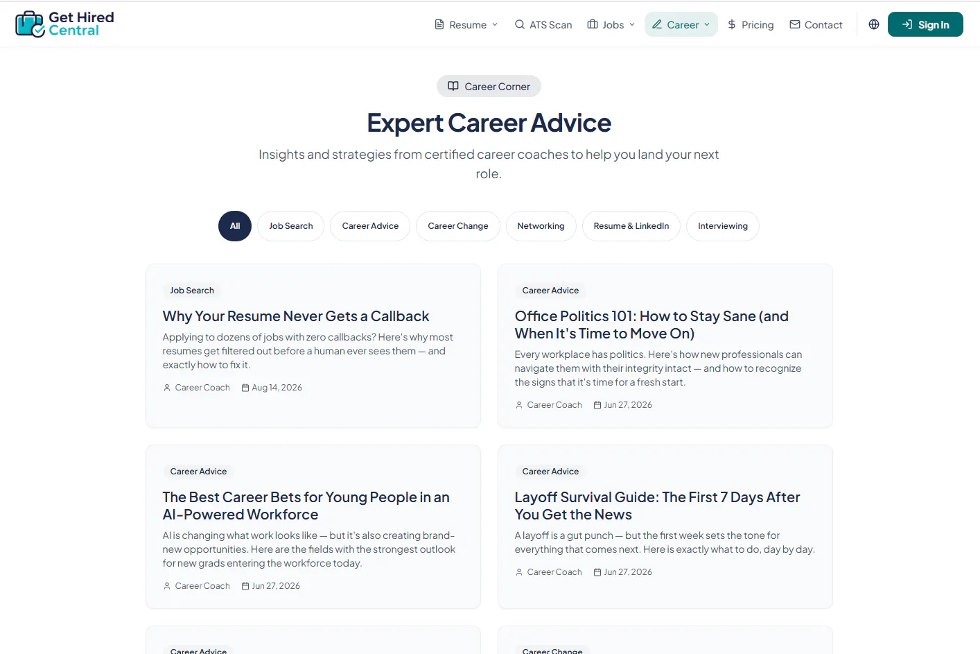 Get Hired Central gallery image