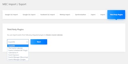 Modern Events Calendar gallery image