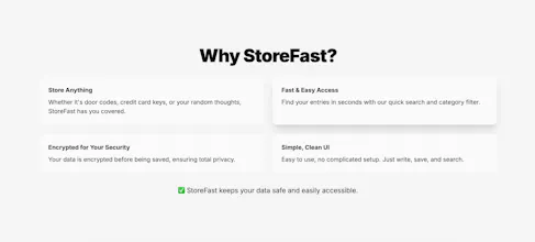 StoreFast gallery image