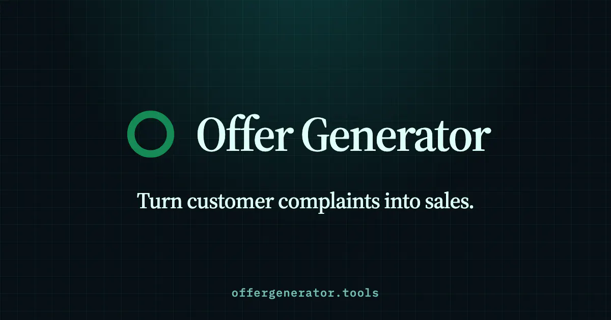 Offer Generator gallery image