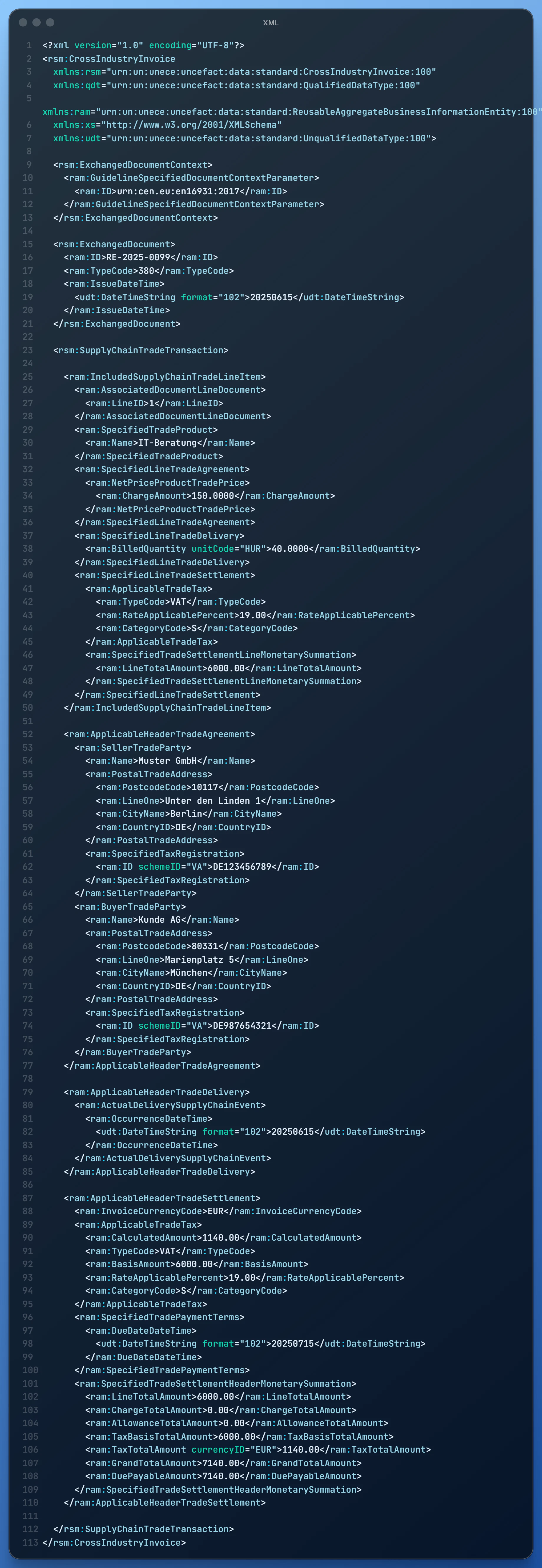 InvoXML — EU E-Invoicing Converter screenshot 2