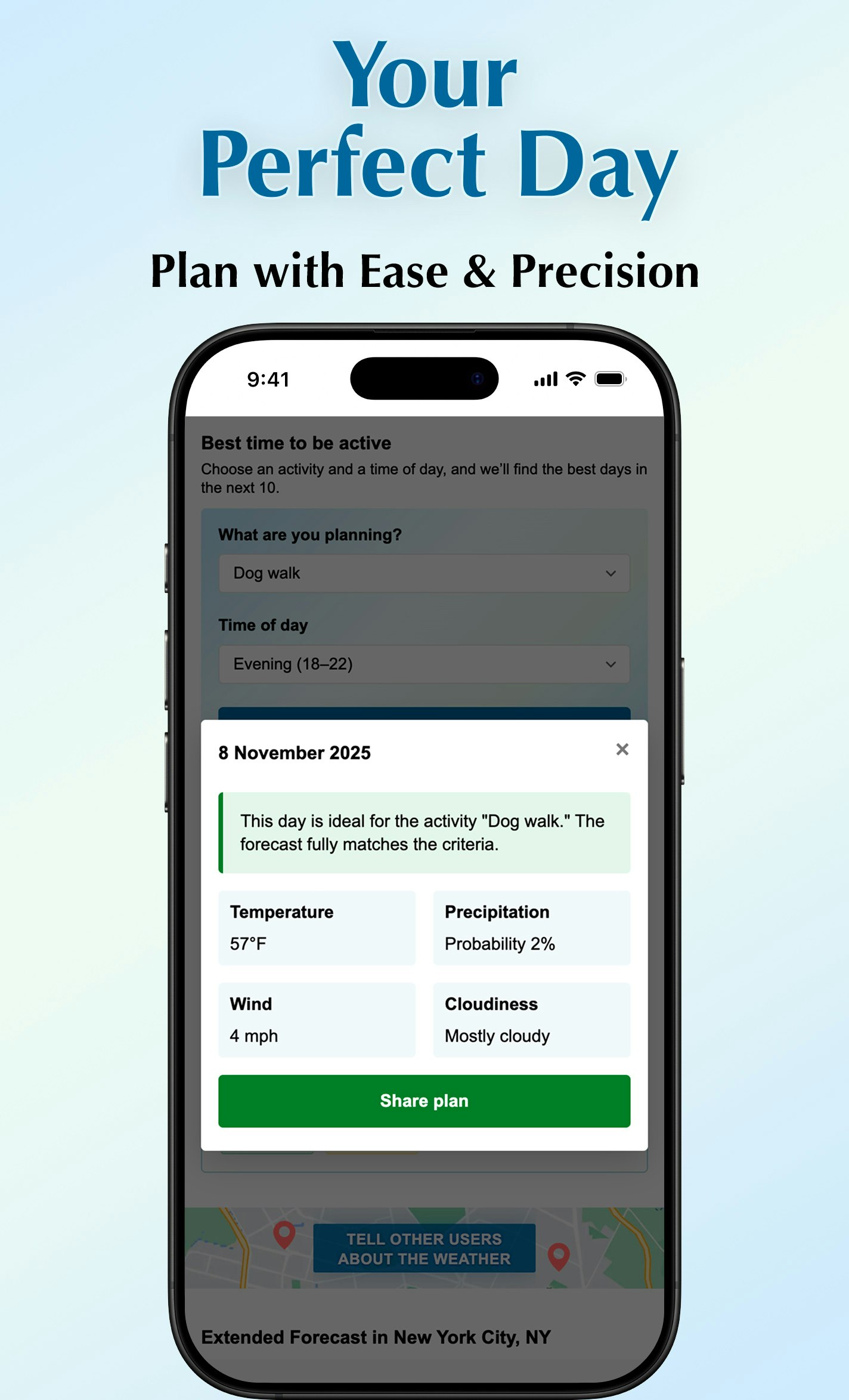World Weather's Activity Planner - Screenshot 4 preview