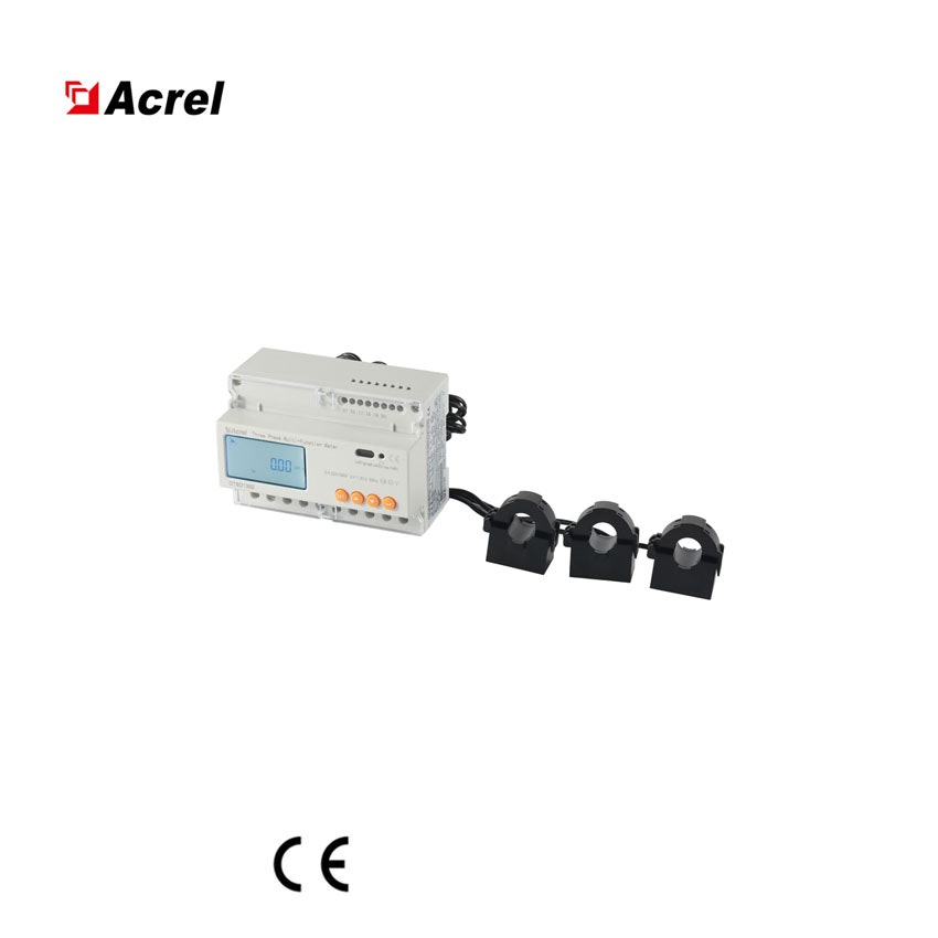Üç fazlı akıllı enerji ölçer - DTSD1352 Üç Fazlı Din Ray Elektrik Ölçer medya 2