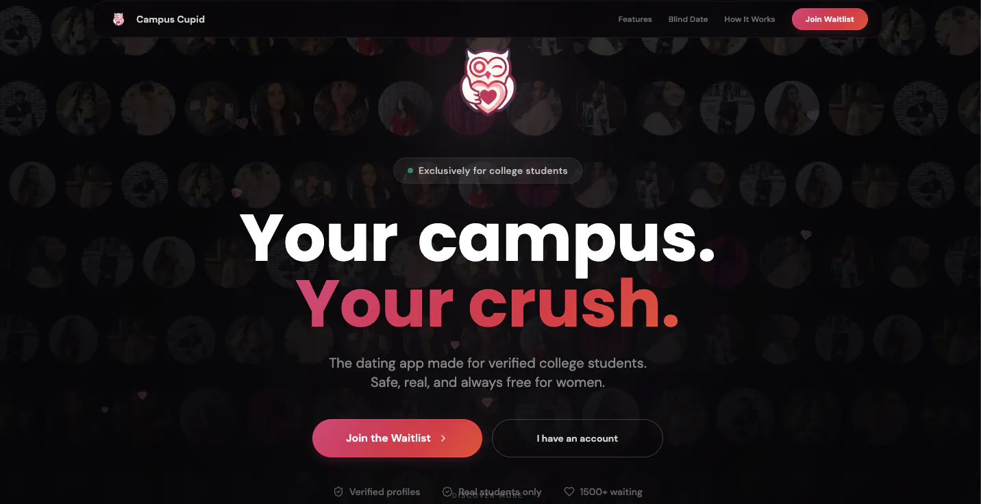 Campus Cupid product banner