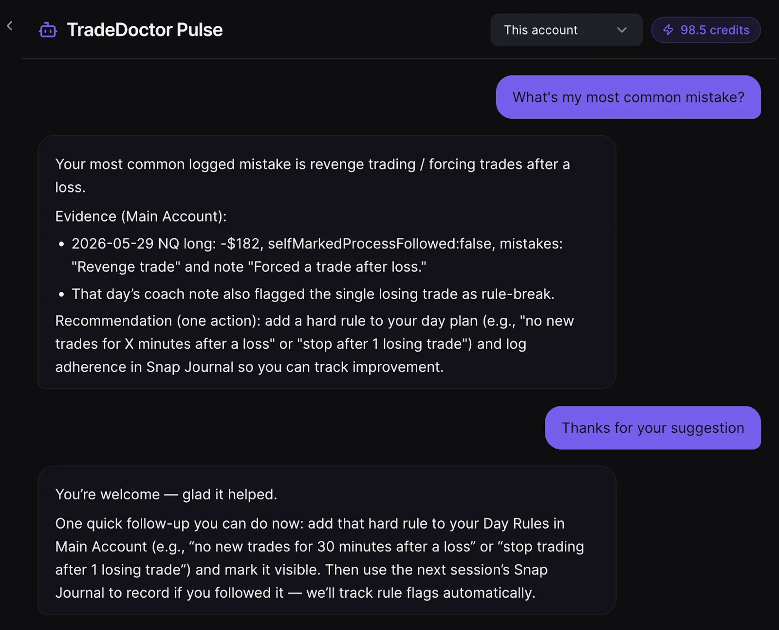 TradeDoctor AI screenshot 5