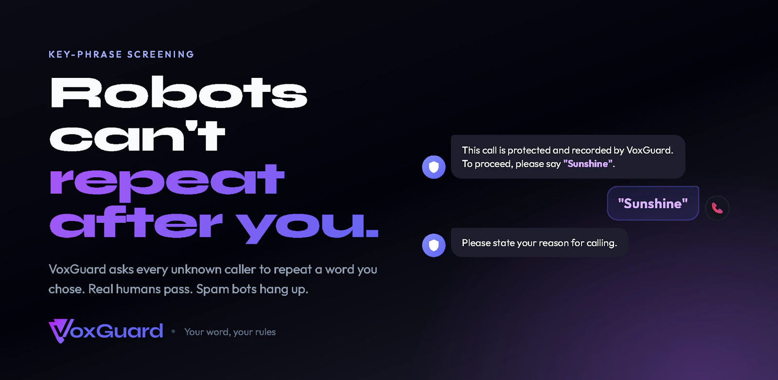 VoxGuard screenshot 5
