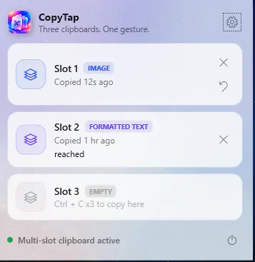 CopyTap - [CMD] [C] like never before. gallery image