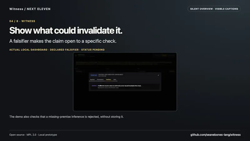 Witness screenshot 4