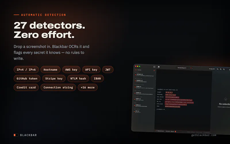 Blackbar screenshot 1