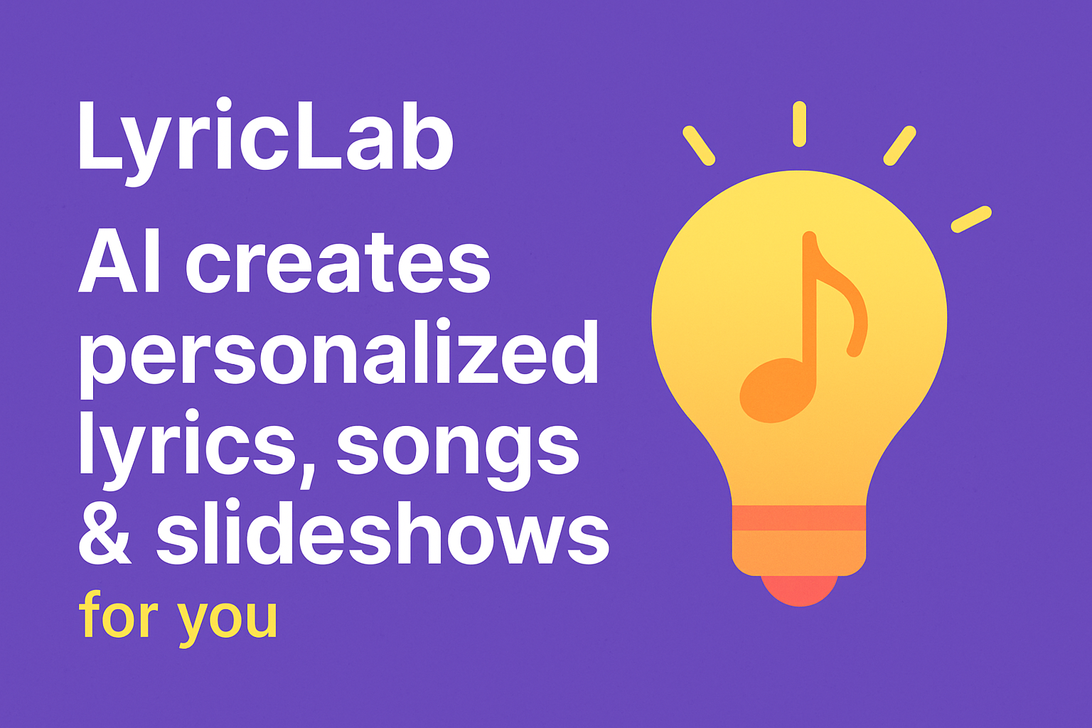 LyricLab: AI Songs, Lyrics & Slideshows media 3
