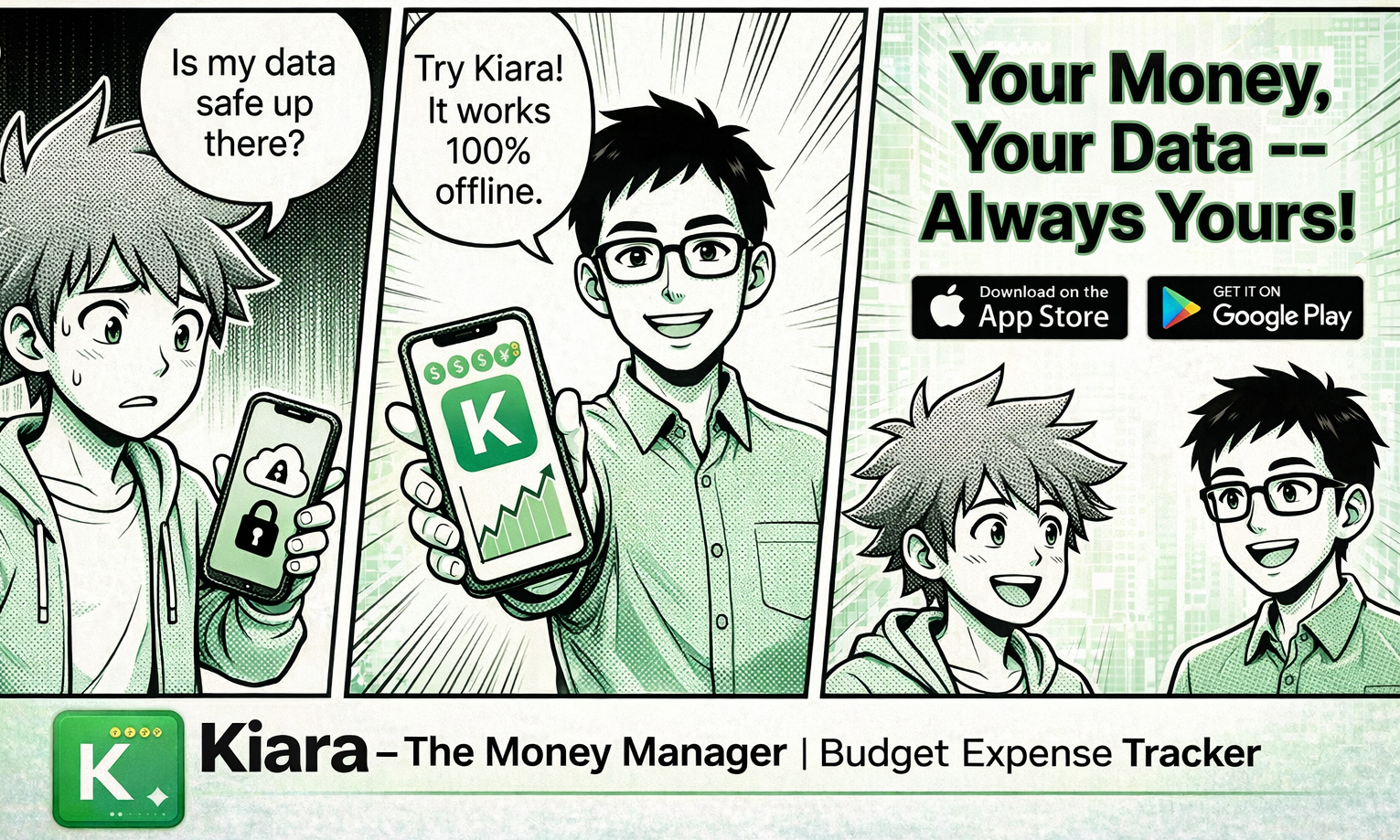 Kiara - Money Manager | Budget, Expense - Screenshot 2 showing product features and functionality