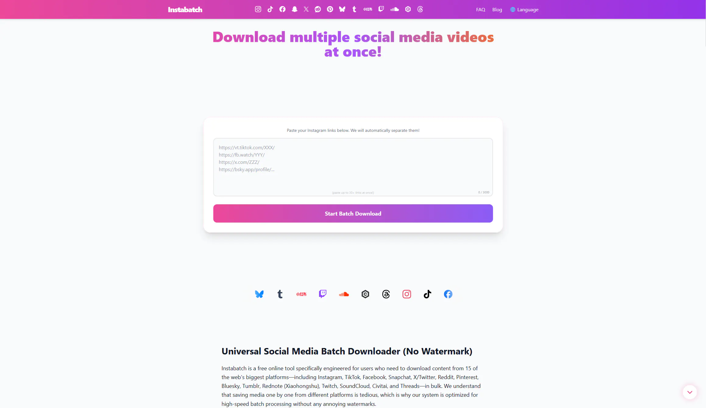 Instabatch gallery image